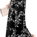 lionstill Palazzo Pants for Women High Waist Flowy Wide Leg with Pockets (Black, M)