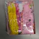 71 Pack Doll Clothes and Accessories - 5Princess Dress 9 Fashion Dress Cloth 3 Top and Pants 3 Bikini Swimsuits 20 Shoes 28 Other Doll Accessories Size Suit for 11.5 Inch Dolls
