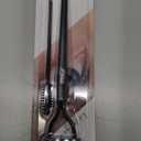 Eyelash Comb MSQ Eyelash Separator Mascara Applicator Eyelash Definer With Comb Cover Arc Designed Cosmetic Brushes Tool Black (1PCS)