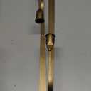 Wall Candle Holder Set of 2, Metal Wall Mount Candle Sconces Holder, Modern Wall Decoration for Living Room, Dining Room, Fireplace, and Weddings (Golden)