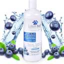 Lillian Ruff PRO Formula Berry Blue Brightening Dog Conditioner - Professional Whitening Conditioner Hydrate Dry Skin, Soften, Detangle, Restore Shine - Provitamin B5, USA Made 16oz