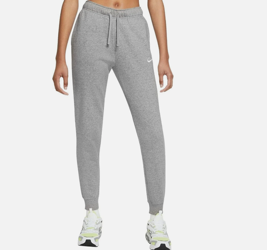 Nike Joggers Gray Womens Size L Sportswear Club Fleece Mid Rise - New W/ Tags, S