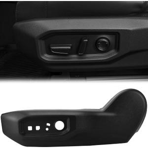 Driver Seat Trim Panel Compatible with Toyota Tundra Sequoia 2022 2023 2024 2025 2026 Driver Seat Track Cover Seat Track Cover Trim Side Panel Guard Replace 71812-0C242-C0 71812-0C241-C0
