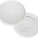 uxcell 2 Pack Stool Covers Round, 11-14 Inch Bar Stool Covers Washable Dustproof Slipcover Seat Cushion with Elastic for Bar Kitchen Living Room Decor, White