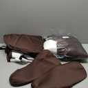 VALUN RV Seat Covers (Brown 2 Pack) Captains Chair Seat Covers for RV Captain Chair & Motorhome Chairs, Universal Fit RV Chair Covers for Camper, Trailer, Van, Protects Against Dirt, Spills & Wear