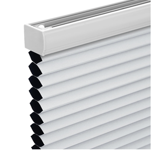 Changshade Cordless Cellular Shades,Blackout Honeycomb Shades for Windows,Pull Down Pleated Blinds,Easy to Install for Indoor Windows and French Doors,White(Blackout),34" w x 50" h