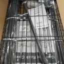 H5C Clothes Rack with Cover, Portable Closet for Hanging Clothes, Covered Clothing Racks Heavy Duty, Freestanding Garment Racks with Shelves Max Load 360LBS Black Closet Rack with Black Cover