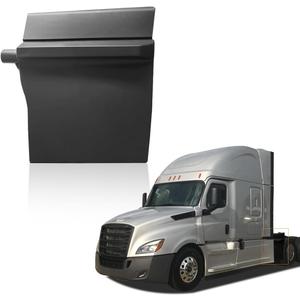 Left Quarter Fenders Set for Semi Truck,Heavy Duty Bracket Quarter Fender Fit for Freightliner, Kenworth, Volvo, Peterbilt,etc,Complete with screw and rubber