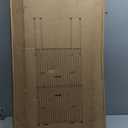 Extra Tall Cate Gate for Doorway: Pressure Mount 74.8"-90.5" Tall Cat Gate for Pets in Extra 30.3"-47.2" Width No Wall Drilling No Toddler for Indoor Stairs Hallway Room Safety Barrier