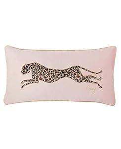 Juicy Couture Decorative Pillow, 1 Count (Pack of 1), Cheetah Blush