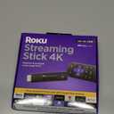 Roku Streaming Stick 4K - HDR & Dolby Vision Roku Streaming Device for TV with Voice Remote & Long-Range Wi-Fi - Free & Live TV