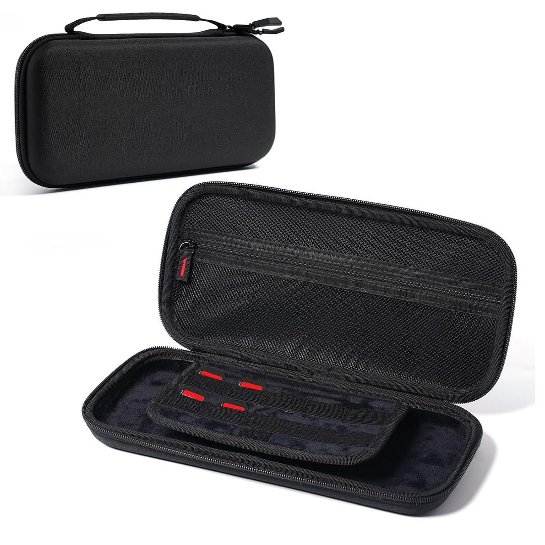 WannaBi Travel Carry Case for Switch 2, Portable Protective Storage Case for 2025 Nintendo Switch 2 Console and Accessories, 10 Game Card Slot