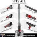 Attachments Kit for Dyson V15 V15s V9 V8 V11 V12 V10 V7 Gen5 Cordless Vacuum Cleaner,Compatible with Detect/Absolute/Outsize/Slim Accessories Replacement Brush Parts