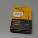 FANHAO Professional Heavy Duty Garden Hose Nozzle, 100% Metal Thumb Control Water Nozzle with Brass Tip, High Pressure Adjustable Water Hose Sprayer for Lawn & Plant Watering, Car & Pet Washing