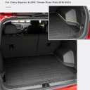 for Chevy Equinox Floor Mats 2024 2023 2022 2021 2020 2019 2018, for GMC Terrain Floor Mats 2018-2024, for Equinox All Weather Mats Cargo Liners Trunk Carpet Rubber Car Accessories