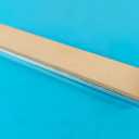 4mm Cowhide Leather Strop Sharpening Stone, Rectangular Shape, 6" x 1" with Aluminum Mounting for Edge Pro Apex Knife Sharpener