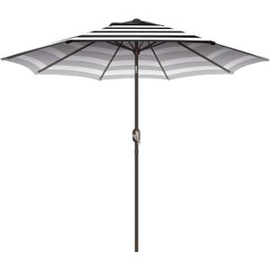7.5Ft/9Ft Patio Umbrella, UV Protect Pool Umbrella with Heavy Duty Pole,Outdoor Umbrella with Push Botton Tilt & Crank