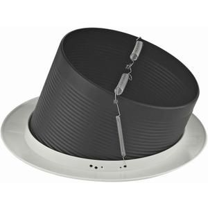 Black Baffle Slope Trim for 6-Inch Recessed Cans
