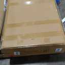 Large Vanity Desk with 3 Color Touch Screen Dimming Mirror, Vanity Desk with Charging Station, Modern Retractable Makeup Dressing Table, Makeup Table With storage shelves and 5 Sliding Drawers, Oak