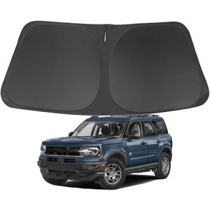 Bronco Sport Custom Windshield Sun Shade for Bronco Sport 2021-2025 Front Window Sunshade Sun Visor 240T Shade Blocks UV Rays Car Accessories