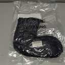 Womens Warm Slipper Socks Winter Knit Fuzzy Cozy Thick Fleece Lined Socks with Grippers Thermal Home Socks (Black)