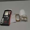 Rayslesan Sparkly Key Fob Cover with Cherry Keychain, Bling TPU Smart Key Case for Women, Compatible with Kia Cadenza Forte K5 NIRO Rio Seltos Sorento Soul Telluride (5-Button, Gold White)