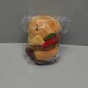 RECUR Hamburger Stuffed Animals Toy,Soft Food Plush,Cute Plushie 8 Inches, Adorable Gift for All Ages