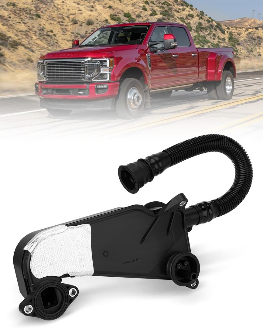 Air Oil Separator Assembly Compatible with Ford F250 F350 Super Duty 2023 2024 & 2011-2022 6.7L V8 Diesel Replace# PC3Z-6A785-A, PC3Z6A785A