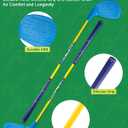 HOTWIND Backyard Golf Game Clubs with 5x 3.5 Oversize Heads and 36 Lightweight Carbon Shaft for Adults Play Outdoor Golf Yard Game in Grass Parks and Yards Hit Plastic and Foam Balls, 2 Pack