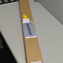 LazBlinds No Tools No Drill Cordless 1" Vinyl Mini Blinds, 100% Blackout Blinds for Indoor Windows, Room Darkening Privacy Window Blinds and Shades for Interior, 20" W x 64" H, Black