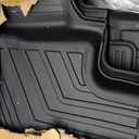 GALVAGNITE Floor Mats for Toyota Highlander 2020-2026, All Weather Floor Mats Trunk Cargo Liner with Backrest Protectors Accessories, Full Coverage Set (Fit 7 Seats)