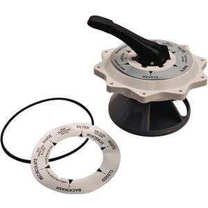 270067 2 Inch Top Valve Assembly Replacement for Hiflow Top & Side Mount Pool Spa Multiport Valves