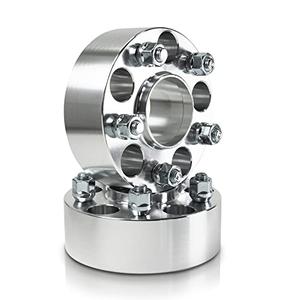 Customadeonly 5x114.3 Wheel Spacers for RSX RL CL TL Prelude CRV MDx Pilot S2000 NSX Accord Element TSx, 50mm (2") Thick Hubcentric 64.1mm Bore M12x1.5 Studs (2pcs) 5x4.5 Hub Centric Spacer