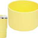 Boot for 14 oz Stanley Cups, Silicone Boot for Stanley Quencher 14 Ounces, Bottom Protector Accessory for 14oz Stanley's Tumbler (Pomelo, 14 Ounces)