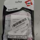 SD Card Reader for iPhone iPad, Apple MFi Certified iPhone SD/Micro SD Card Reader Adapter Cable with Dual Slots for SLR Cameras, Trail Game Camera Viewer, Memory Card Reader for iPhone, Plug and Play (Lightning 2 in 1, White)