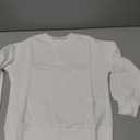Haloumoning Girls Crewneck Sweatshirts Kids Casual Long Sleeve Loose Tops Fall Comfy Lightweight Pullovers (120, White)