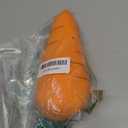 Crinkle Dog Toy for Small, Medium, and Large Breeds, Cute Carrot with Soft Squeaker, Carrot Shape Pet Plush Toy with Sound, Bite-Resistant Soft Comfortable Dog Toys