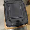 Samsonite Pro Travel Softside Expandable Luggage with Spinner Wheels, Black, Carry-On 21-Inch