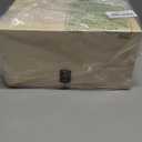 10.71x8x5.66-Inch Unfinished Wooden Box with Hinged Lid & Front Clasp for DIY Art Project Crafts Woodcraft Keepsake - Easy to Stain Paint Wood Burning