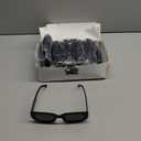 YQVIE 20 Pack Small Rectangle Sunglasses Bulk for Women Men Trendy Square Party Glasses