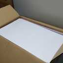 Hoolerry 5 Pcs Wire Shelf Covers Foamed PVC Wire Rack Covers for Removable Closet (Not Wood) Pantry Shelves for Cabinet Bathroom Kitchen Shelving Decoration(White,28x16 Inch)