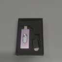 TEARMOS 256GB Photo Stick for iPhone Flash Drive, Memory Stick Phone Storage for Photos and Videos Files Backup, Compatible with iPhone iPad Android PC, Plug & Play, No App Required (Purple)