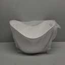 Insulated Ice Bucket for Parties 8L, Large Champagne Bucket for Cocktail Bar, Acrylic Ice Tub White