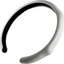 Quick Install Sporty White Perforated Nappa Leather Steering Wheel Cover for Tesla Model Y White Trim