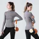 2 x Dual Pouch Wristlet Keychain Wallet Double keychain wallets Mini Pouch Coin Purse Women Coin Detachable Wrist Zip Bag (Pinkg&Brown)