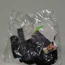 EXPAWLORER Anti Slip Dog Socks to Prevent Licking Paws, Dog Shoes for Cold Winter, Dog Booties for Hardwood Floors, Dog Boots & Paw Protectors with Grippers for Small Medium Large Senior Dogs Black Large