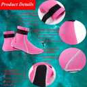 Kids Neoprene Socks 3mm Wetsuit Socks Beach Booties for Little Kids Swimming Snorkeling Surfing Diving