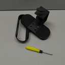 Wasserstein Anti-Theft Mount Compatible with Google Nest Doorbell Battery - No-Drill Installation (Black)