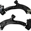 2Pcs K620500 K620501 Front Lower Control Arm Kit Fits for 2007-2011 Honda CR-V 2008 2009 2010 Front Lower Control Arm w/Ball Joint CRV Replacement