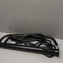 Frenchi Home Furnishing CR002 Coat Rack, 12 Hook, Black (20 x 20 x 73 in)